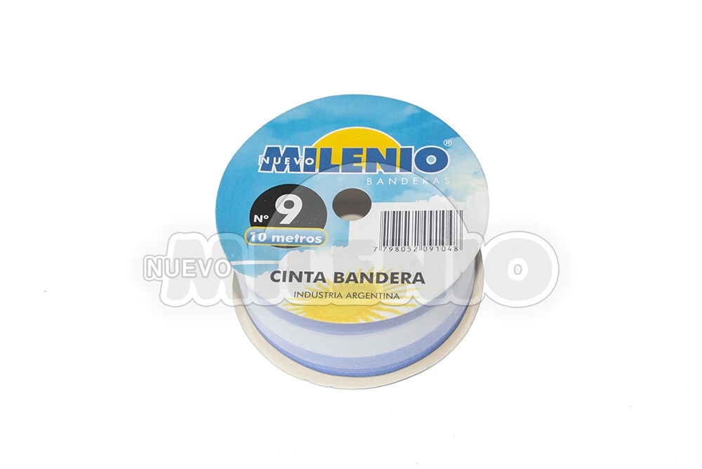 CINTA ARG. MILENIO N* 9 ( 40mm )