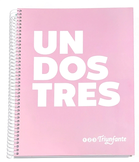 CUADERNO TRIUNFANTE 1-2-3 C/E x 60hjs CD