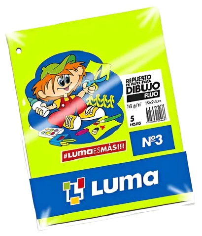 SEPARADOR LUMA CART FLUO N�3 x 5hjs
