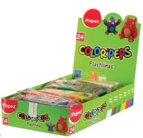 PLASTILINA MAPED COLOR PEPS x 24u SURTIDA