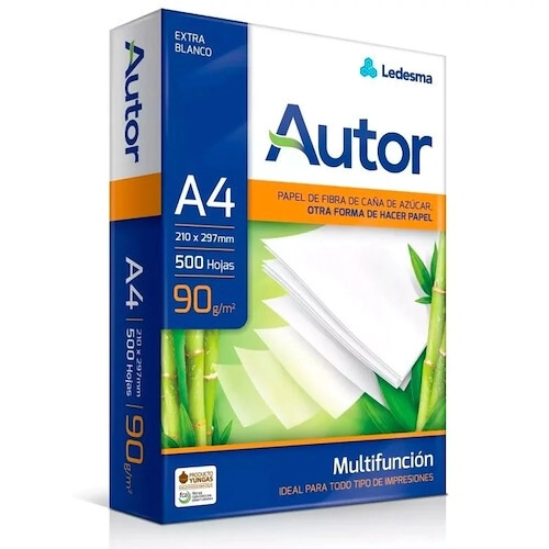 PAPEL LEDESMA A4 90gr 21 x 29.7 x 500hjs