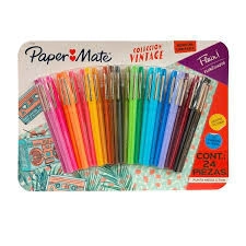 MICROFIBRA PAPER MATE FLAIR TEENS x 24u