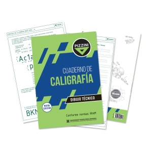 CUADERNO PIZZINI DE CALIGRAFIA TECNICA