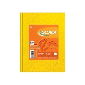 CUADERNO GLORIA N*1 x 42hjs ARA&Ntilde;A