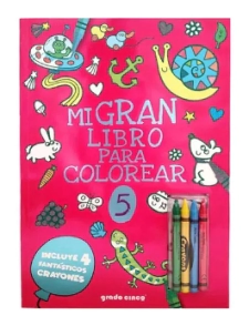 LIBRO GRADO CINCO MI GRAN LIBRO PARA COLOREAR 5