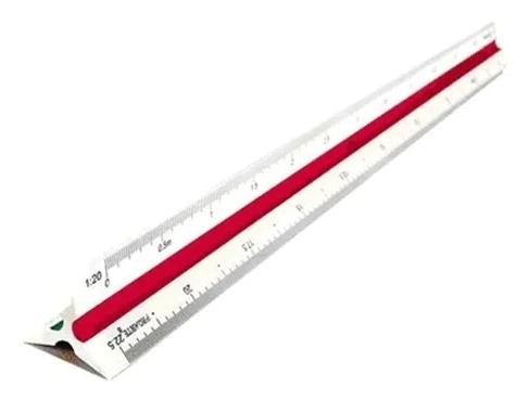 ESCALIMETRO PIZZINI 30cm C/3 COLORES