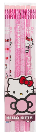 MOOVING HELLO KITTY SET LAPICES HB x 6u