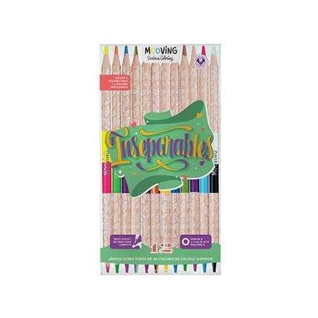 LAPICES COLOR MOOVING PASTEL x 10u