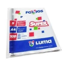 FOLIOS LUMA A4 SUPER x 100u