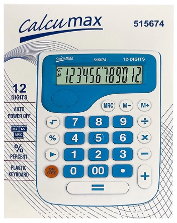 CALCULADORA CALCUMAX 515674 15 x 11cm