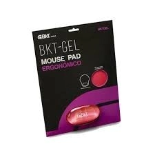 PAD MOUSE BKT-GEL ERGONOMICO ROJO