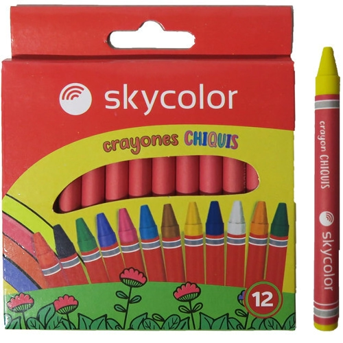 PINTURITAS SKYCOLOR CHIQUIS x 12u