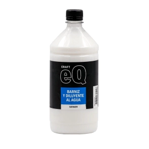 EQ BARNIZ Y DILUY. SATINADO x 500cc