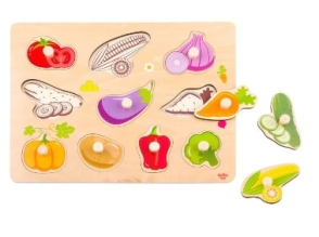 TOOKY TOY ROMPECABEZA VEGETALES 11pcs