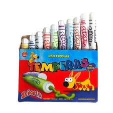 TEMPERA SENORITA 8cc x 10u SURTIDO