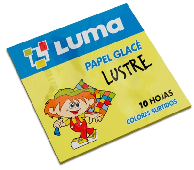 PAPEL GLACE LUMA LUSTRE x 10hjs