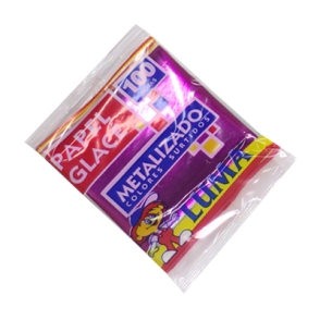 PAPEL GLACE LUMA METALIZADO x 100hjs