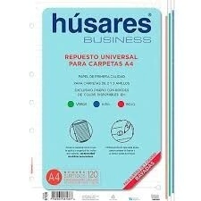 REPUESTO HUSARES A4 BUSINESS x 120hjs 70grs RY