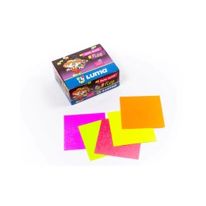PAPEL GLACE LUMA FLUO x 5hjs x 50 SOBRES