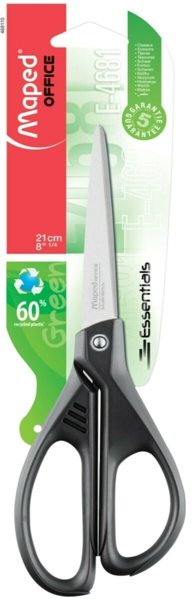 TIJERA MAPED ESSENTIAL GREEN 21cm