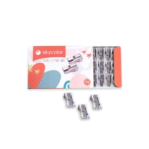 SACAPUNTA SKYCOLOR METALICO x 24u