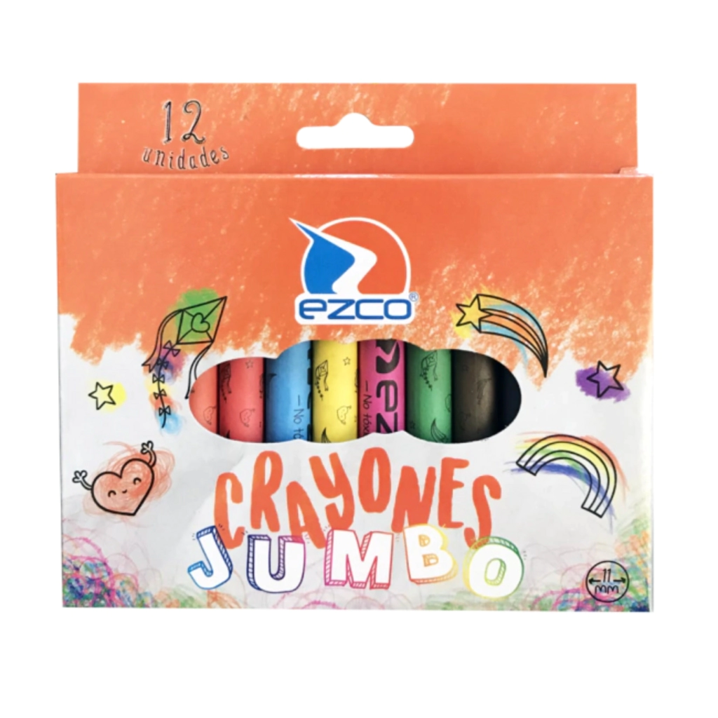 PINTURITAS EZCO JUMBO x 12u