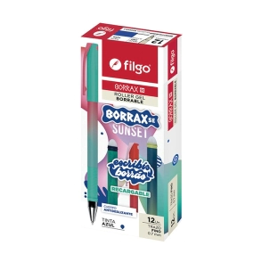 BOLIGRAFO FILGO BORRABLE BORRAX GEL SE 0,7mm AZUL