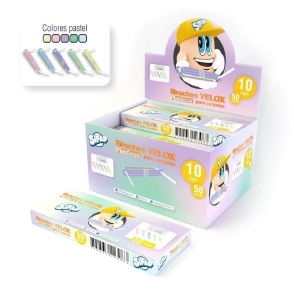 BROCHES NEPACO SIFAP PLASTICO x 50u