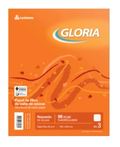 REPUESTO GLORIA N*3 x 96hjs CD
