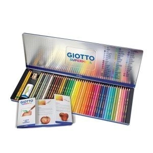 LAPICES COLOR GIOTTO SUPERMINA LATA x 50u