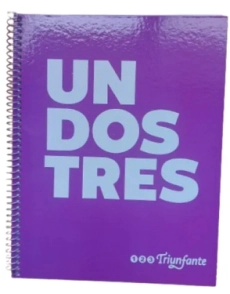 CUADERNO TRIUNFANTE 1-2-3 C/E x 60hjs RY