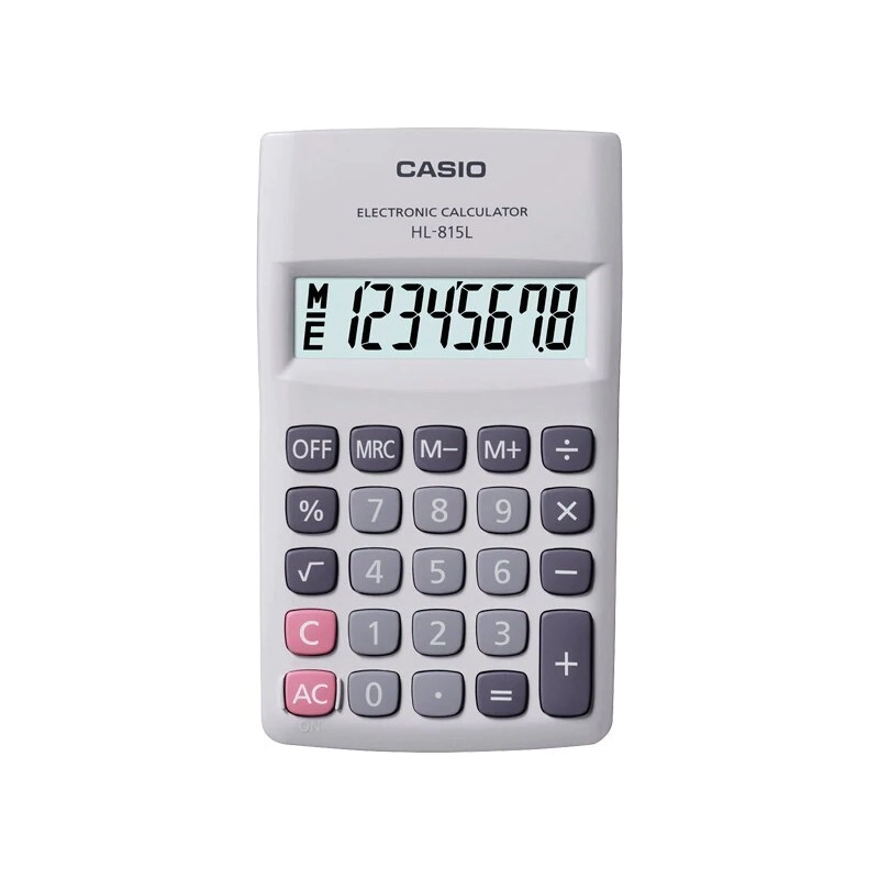 CALCULADORA CASIO HL-815L BLANCO
