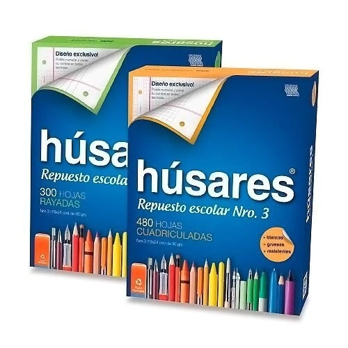 REPUESTO HUSARES N�3 x 480hjs CD 90gr