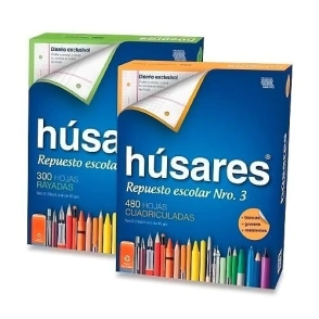 REPUESTO HUSARES N&ordm;3 x 480hjs CD 90gr