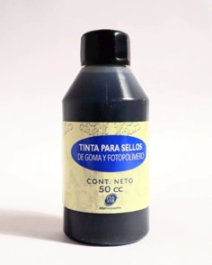 TINTA SE&Ntilde;ORITA SELLOS x 50cc NEGRO