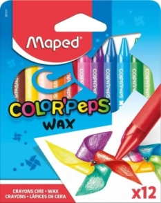 PINTURITAS MAPED COLOR PEPS WAX x 12u