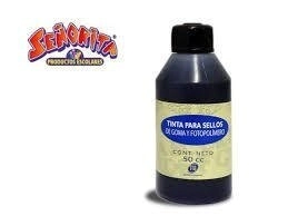 TINTA SENORITA SELLOS x 30cc NEGRO