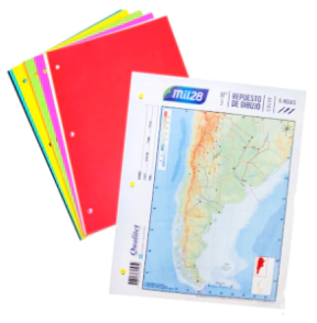 SEPARADOR MIL 28 CART COLOR N&ordm;3 x 6hjs
