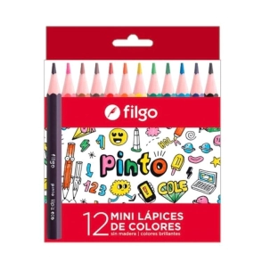 LAPICES COLOR FILGO x 12 CORTO