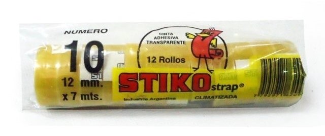 CINTA STIKO STRAP 12 x 7mts x 12u