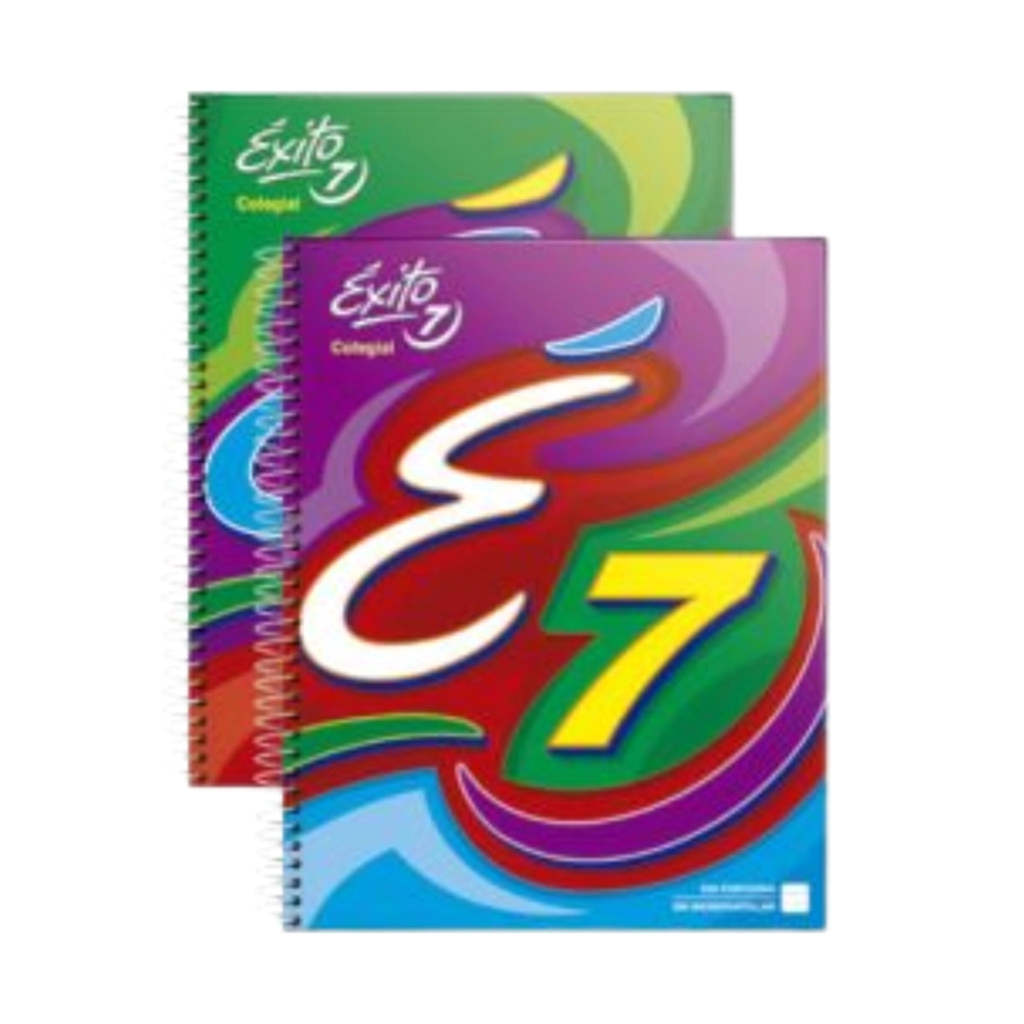 CUADERNO EXITO N*7 COLEGIAL 1-2-3 x 100hjs RY
