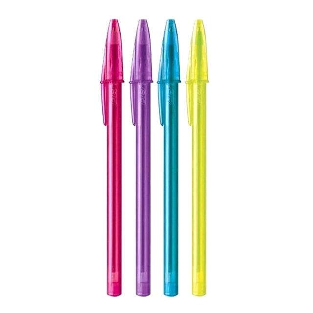 BOLIGRAFO BIC CRISTAL FASHION 1.2mm x 25u