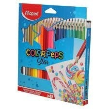 LAPICES COLOR MAPED x 48u