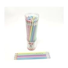 LAPIZ GRAFITO TRABI PASTEL HB C/G TUBO x 36u