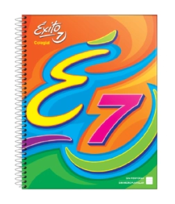 CUADERNO EXITO N*7 COLEGIAL 1-2-3