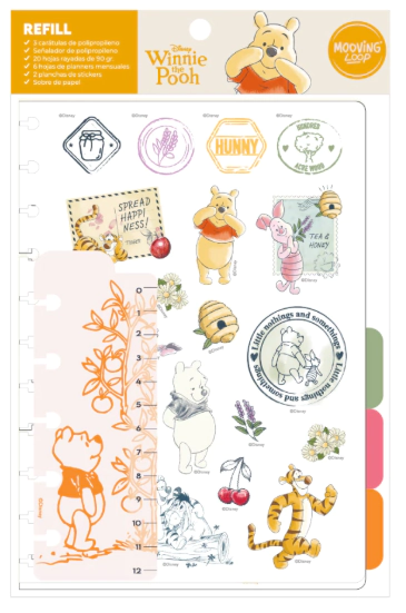 MOOVING WINNIE THE POOH REPUESTO REFILL CARTA