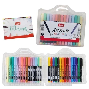 RESALTADOR TRABI VALIJA ART BRUSH CLASSIC + PASTEL x 30u