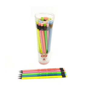 LAPIZ GRAFITO TRABI NEON HB C/G TUBO x 36u