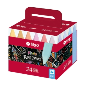 TIZA FILGO JUMBO x 24u PASTEL