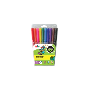 MARCADOR PIZZINI ESCOLAR x 10u